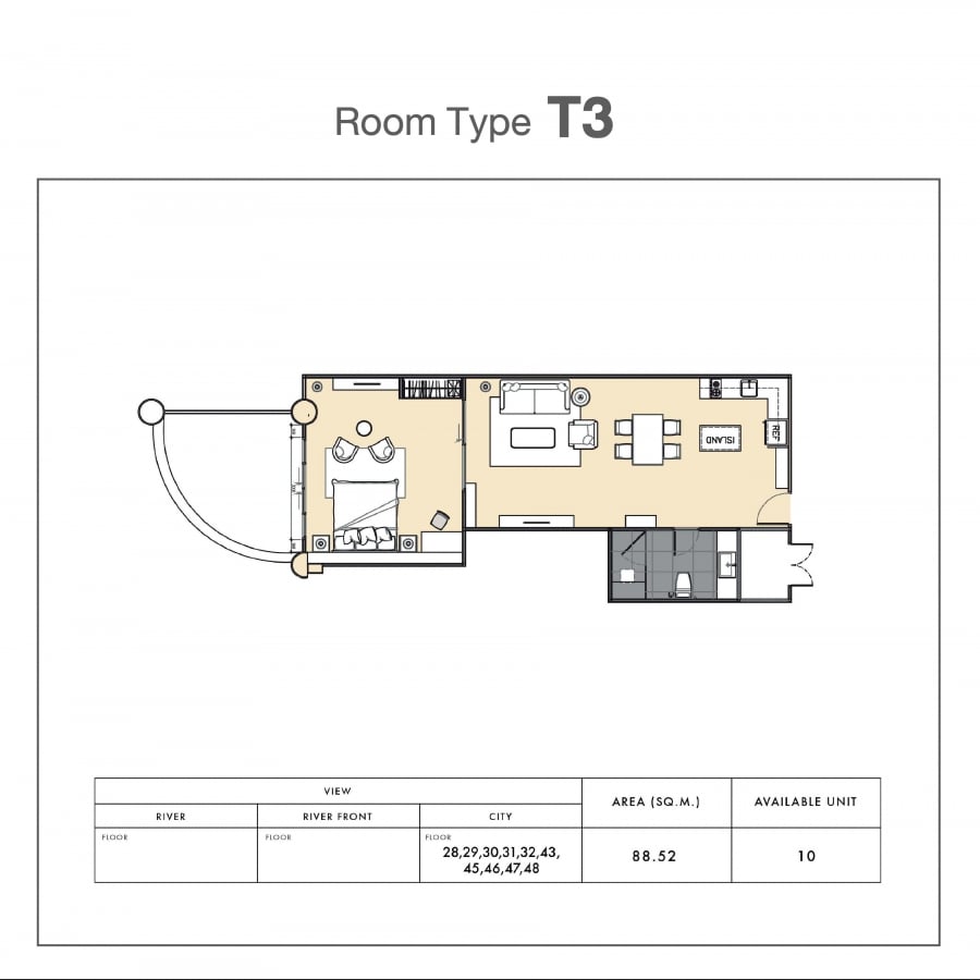 Nusa State Tower Condominium T3