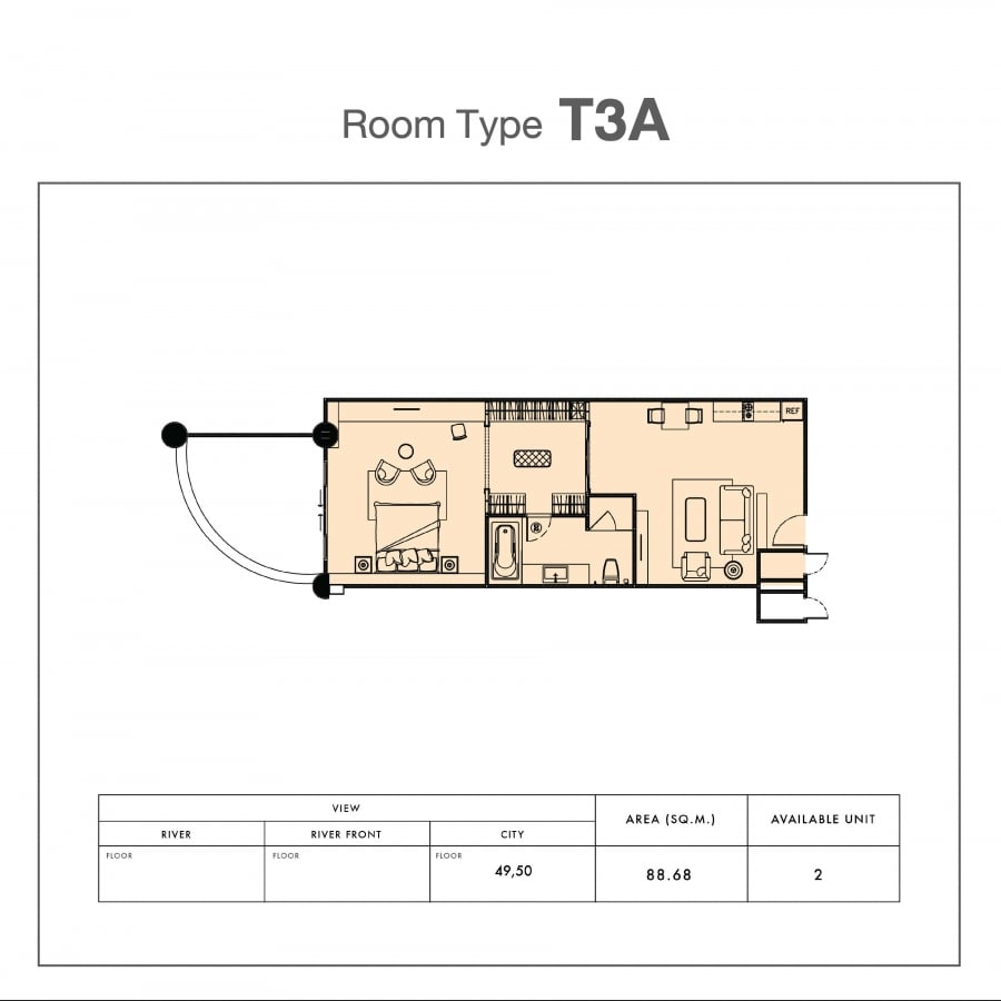 Nusa State Tower Condominium T3A