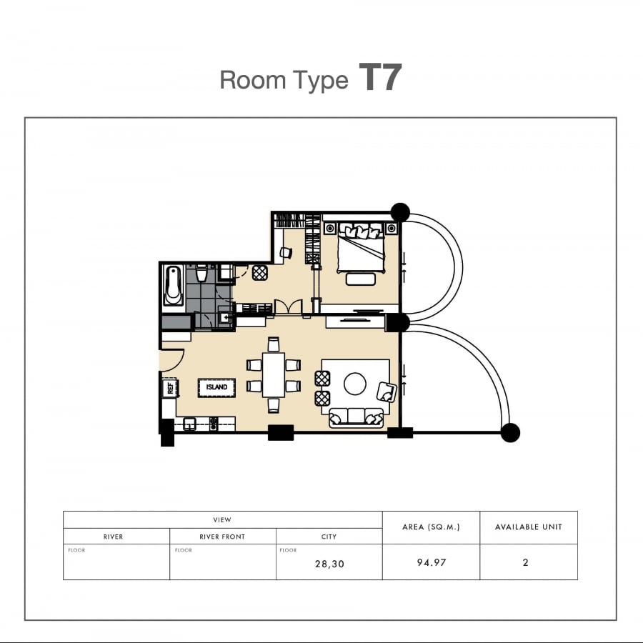 Nusa State Tower Condominium T7