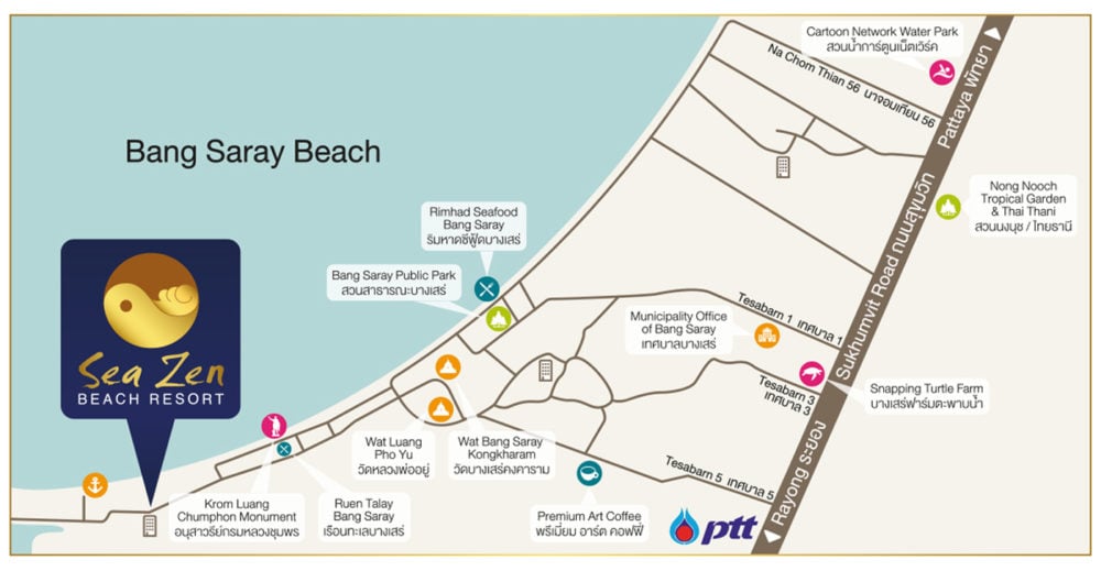 Sea Zen Condominium Map