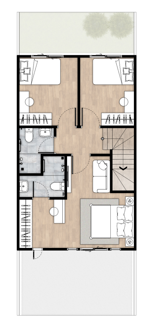 M LIFE Bangkhae-Sathon 18.90 ตร.ว. 2nd floor