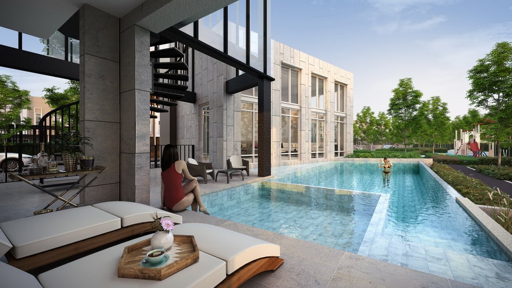 M LIFE Bangkhae-Sathon Swimming Pool