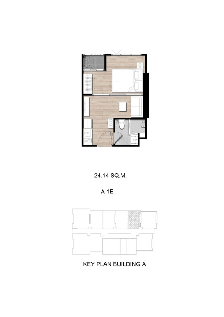 Modiz Sukhumvit 50 1 Bedroom A 1E