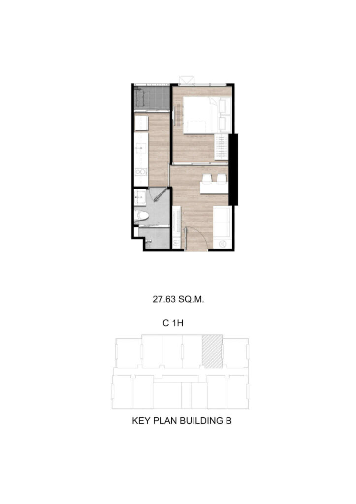 Modiz Sukhumvit 50 1 Bedroom Exclusive C 1H