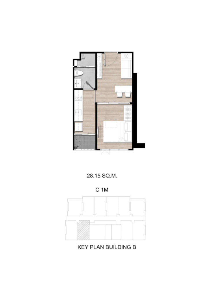 Modiz Sukhumvit 50 1 Bedroom Exclusive C 1M