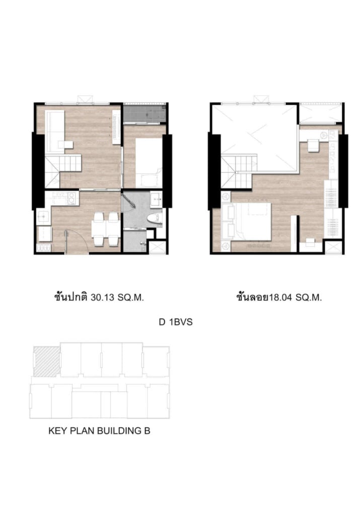 Modiz Sukhumvit 50 1 Bedroom Plus Vertical Suite E 1BVS