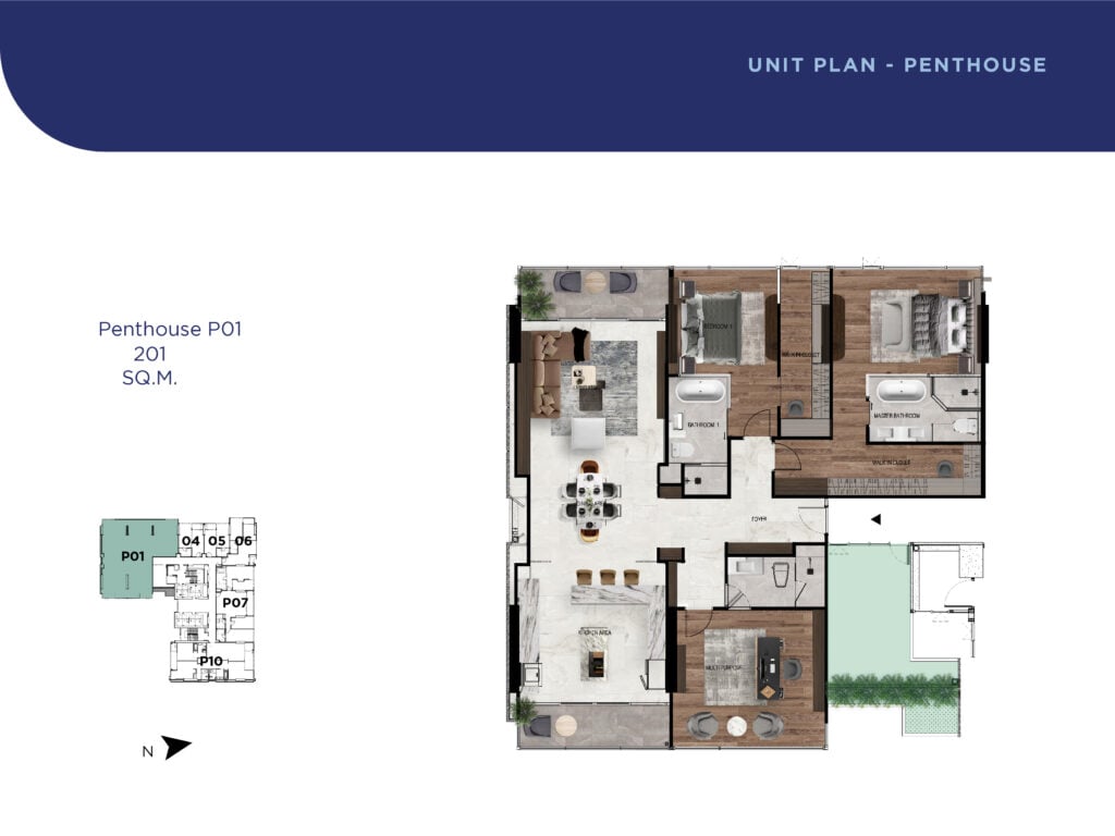 Once Pattaya Penthouse P01