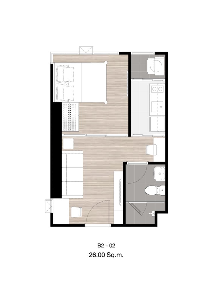 The Origin Ram Interchange 209 1 Bedroom B2-02