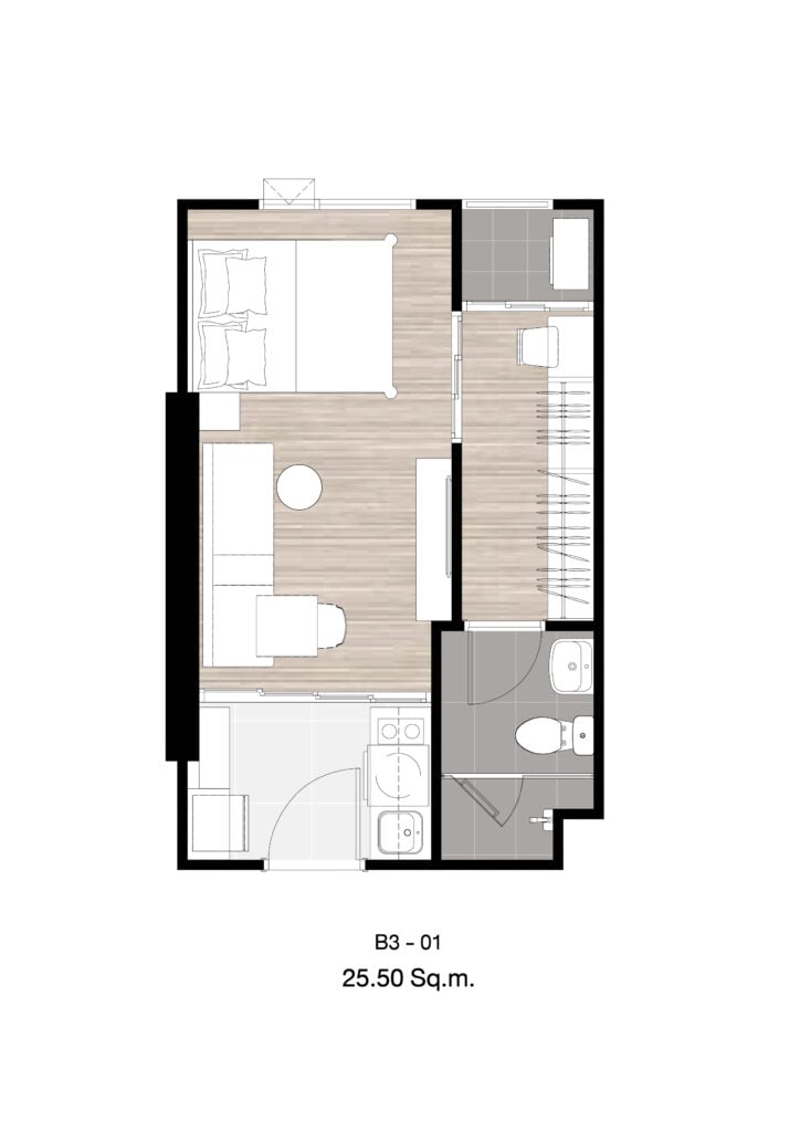 The Origin Ram Interchange 209 1 Bedroom B3-01