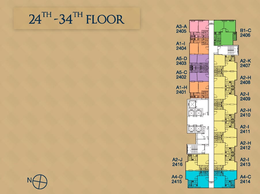 The President Sathon-Ratchaphruek 3 24th-34th floor