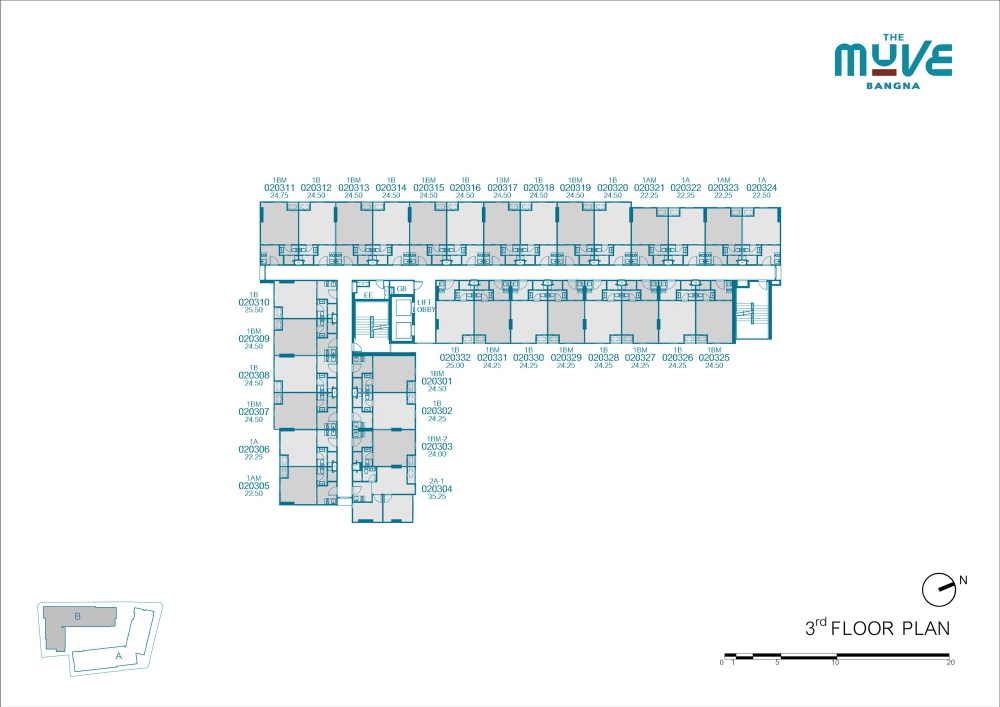 The Muve Bangna B Building 3rd Floor