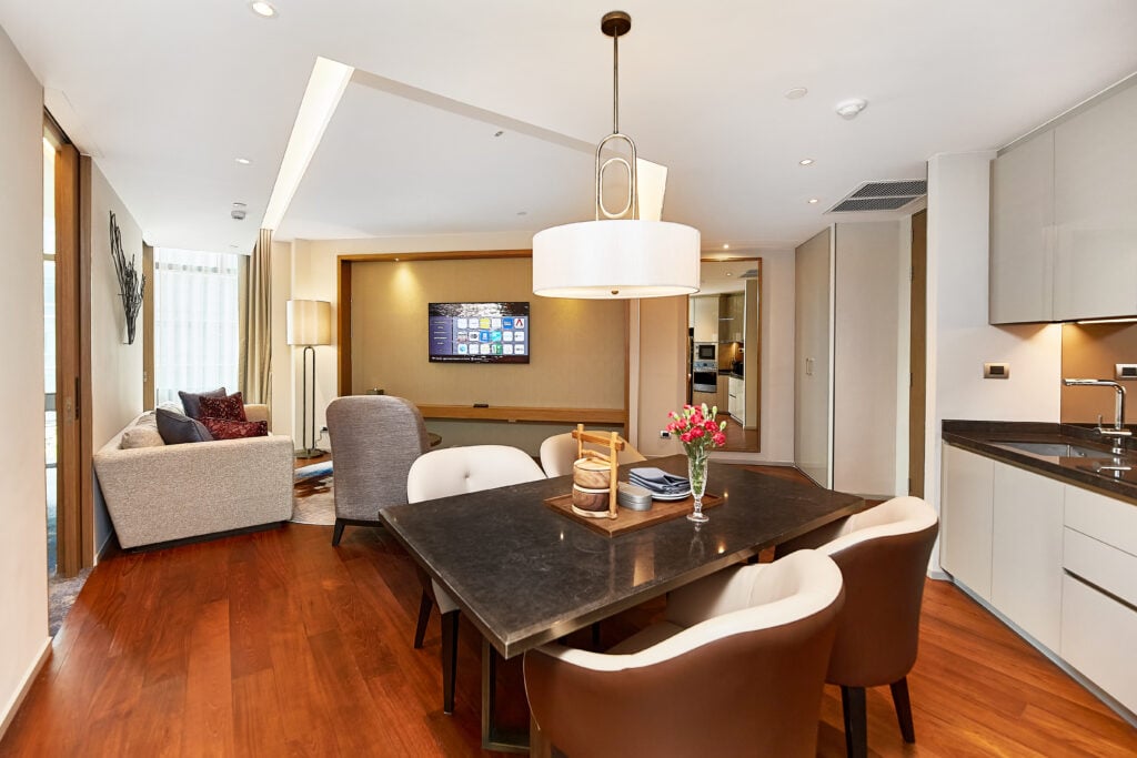 Chatrium Grand Bangkok Two Bedroom Suite Living Area