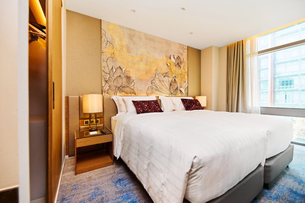 Chatrium Grand Bangkok Two Bedroom Suite Bedroom