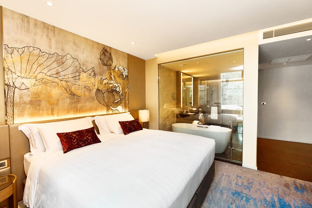 Chatrium Grand Bangkok Two Bedroom Suite Bedroom