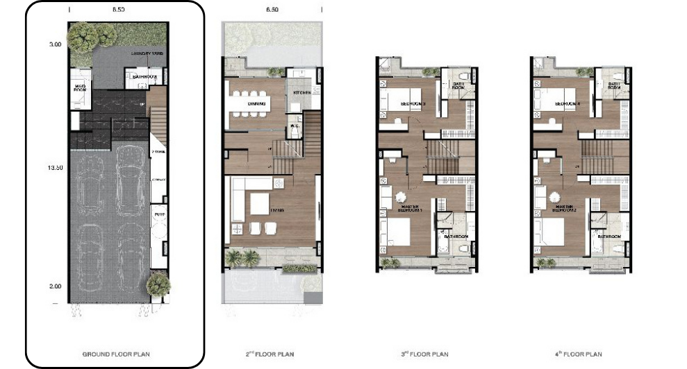 Noble Curve HELIX 1st floor plan