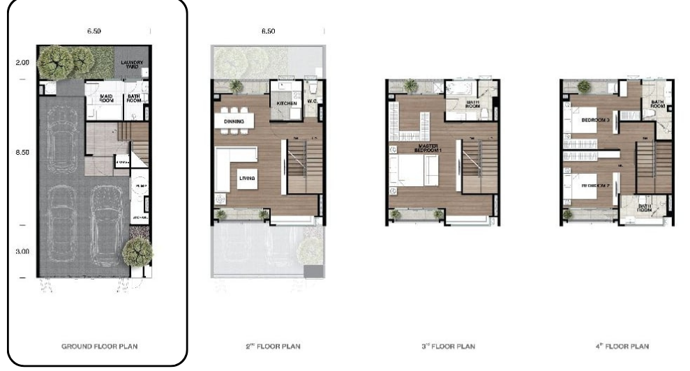 Noble Curve SPHERE 1st floor plan