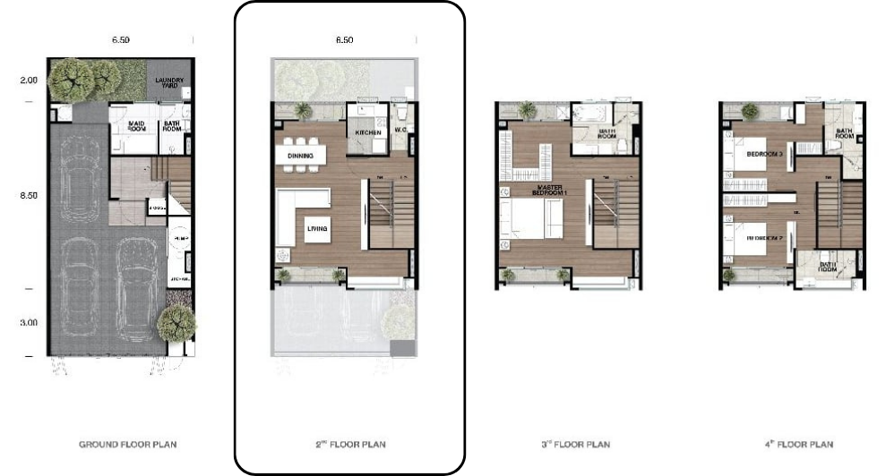 Noble Curve SPHERE 2nd floor plan