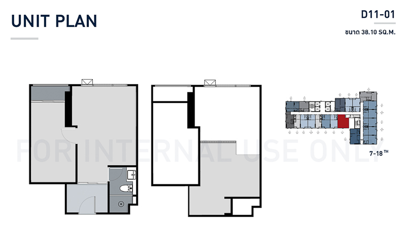 Knightsbridge Space Rama 9 1 Bedroom Plus D11-01