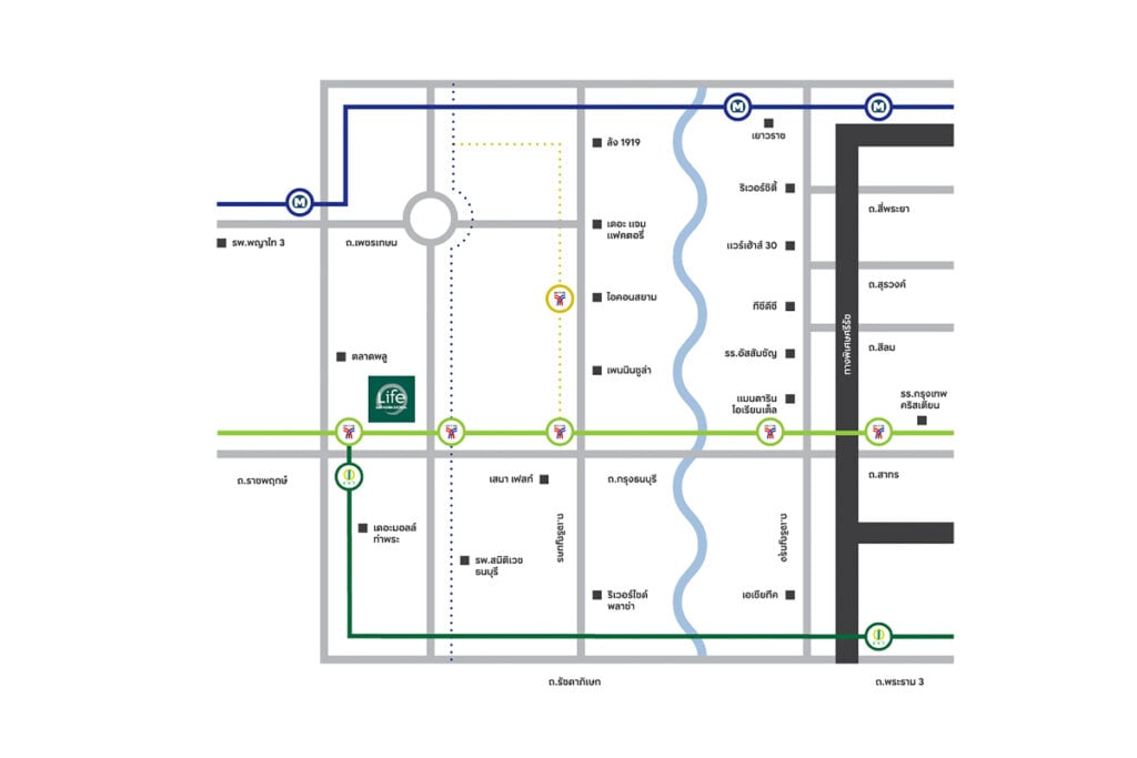 Life Sathorn Sierra Map