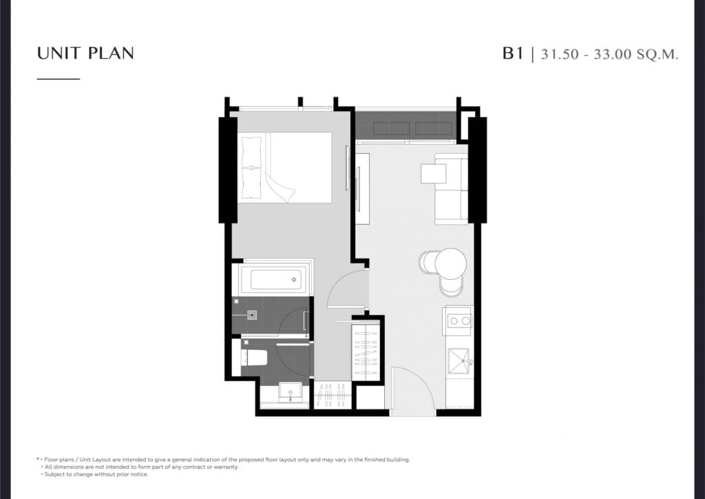 Park Origin Thonglor 1 Bedroom B1