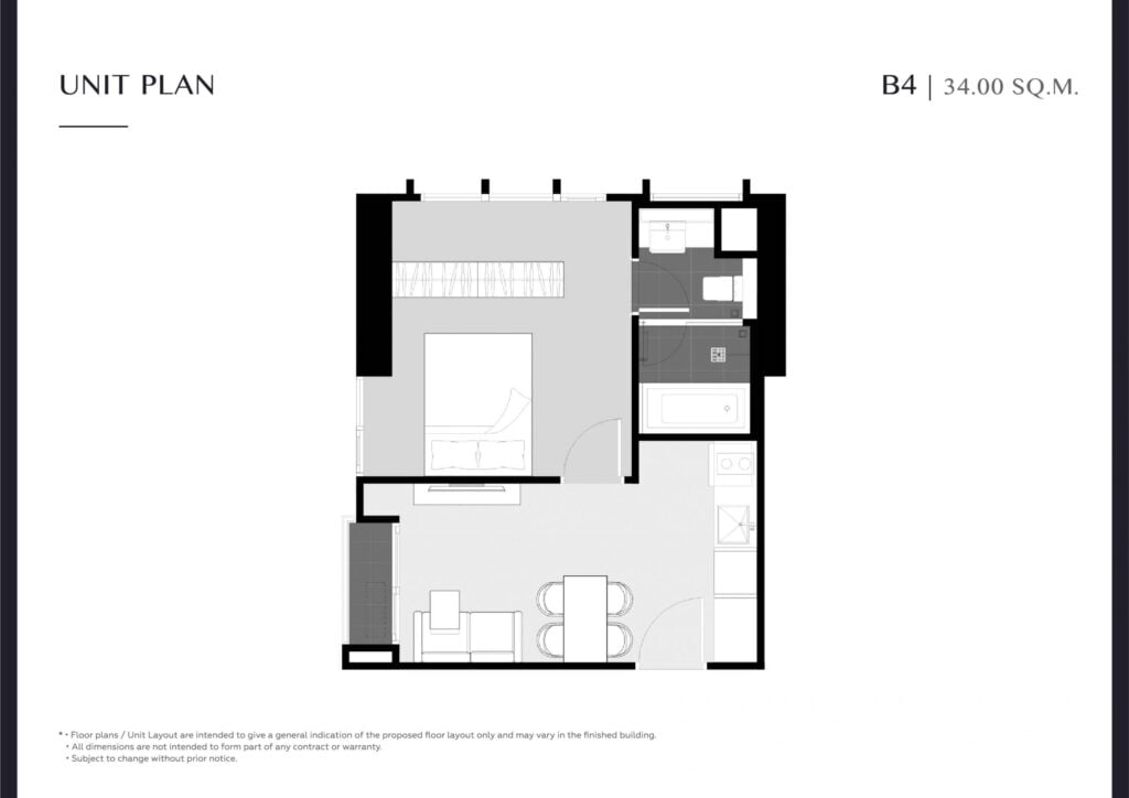 Park Origin Thonglor 1 Bedroom B4