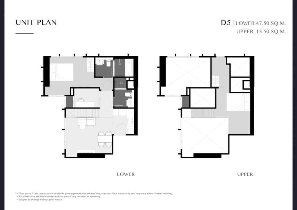 Park Origin Thonglor 2 Bedrooms Duplex D5